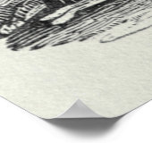 Der Hase Poster (Ecke)