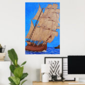Der Hase Poster (Heimbüro)