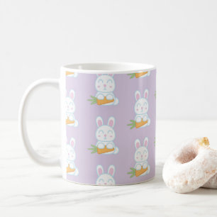 Der Hasen-Muster-Becher Kaffeetasse