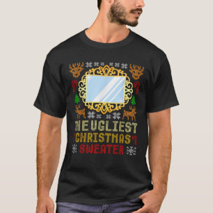Der hässlichste Weihnachtssüßer mit Spiegelvergnüg T-Shirt