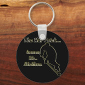 Der Hat Trick-Schlüsselanhänger Schlüsselanhänger (Vorderseite)