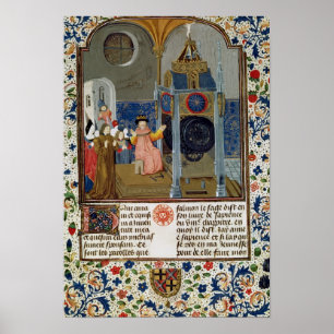 Der Haushalt, der die seltene Uhr des Meisters Poster