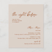 Der Haushalt ruiniert vor dem Abendessen der Probe (Vorderseite)