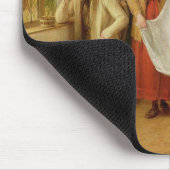 Der Hausierer, 1814 (Öl auf Platte) Mousepad (Ecke)