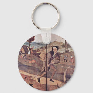 Der Hausierer. Durch Hieronymus Bosch (beste Schlüsselanhänger