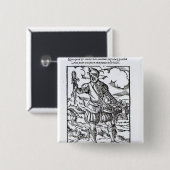 Der Hausierer, veröffentlicht von Hartman Schopper Button (Vorne & Hinten)