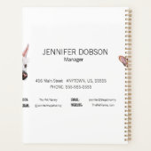 Der Hausmädchen...Haustiere, die Hunde ernennen Planer (Rückseite)