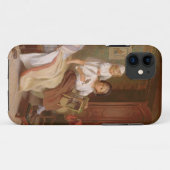Der Haustier-Vogel (Öl auf Leinwand) Case-Mate iPhone Hülle (Rückseite (Horizontal))