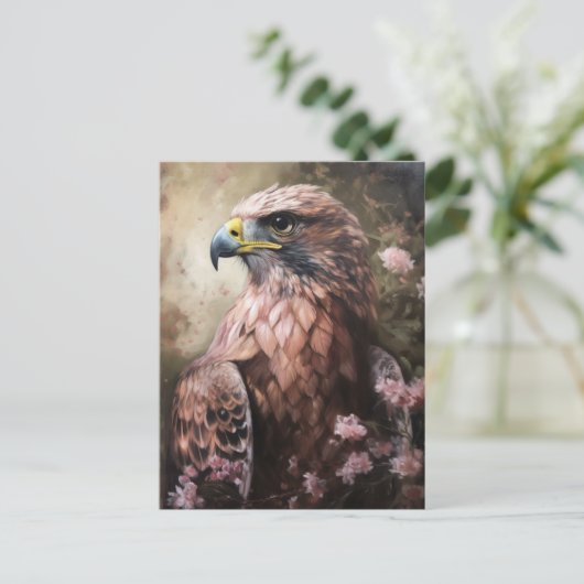 Der Hawk Postkarte (Stehend Vorderseite)
