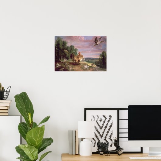 Der Hawk und der Hen Poster (Heimbüro)