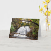 Der Hawkesfall im Herbst Karte (Gelbe Blume)