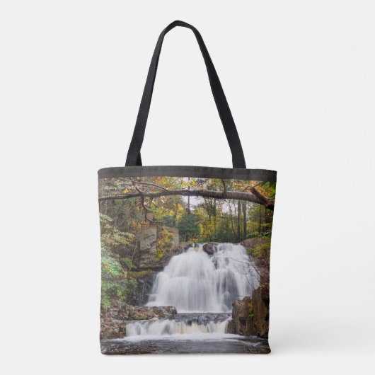 Der Hawkesfall im Herbst Tasche (Rückseite)