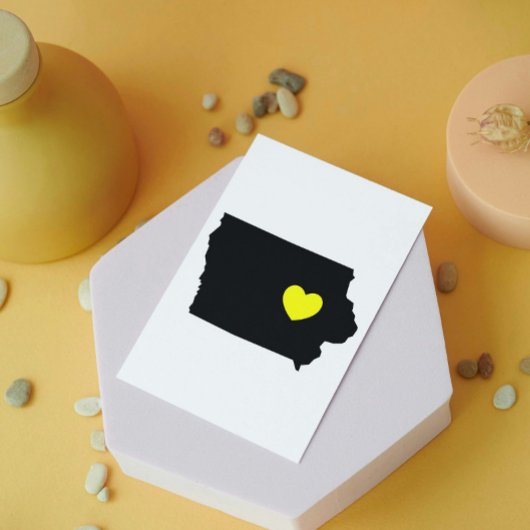 Der Hawkeye-Staat - Liebe Postkarte