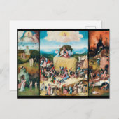 Der Hay Wagon, Bosch Postkarte (Vorne/Hinten)