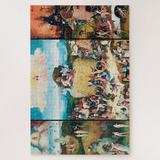 Der Hay Wagon, Bosch Puzzle (Vertikal)