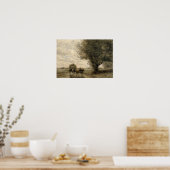 Der Haycart, c. 1860 Poster (Küche)