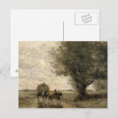 Der Haycart, c. 1860 Postkarte (Vorne/Hinten)