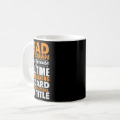Der Head Custodian ist kein Assistent für den eige Kaffeetasse (Vorderseite Links)
