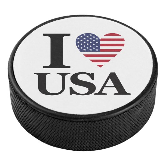 Der "Heart of America" Hockeypuck Eishockey Puck (3/4)