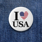 Der "Heart of America"-Statement-Button Button