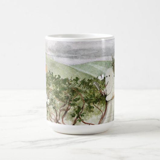 Der Heckenleger-Geist Kaffeetasse (Mittel)