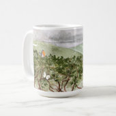 Der Heckenleger-Geist Kaffeetasse (Vorderseite Links)