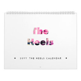 Der Heels-Kalender personalisiert das Jahr Kalender