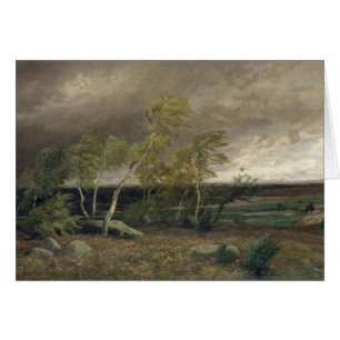Der Heide in einem Sturm, 1896