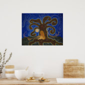 Der Heilbaum Poster (Küche)