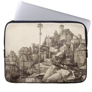 Der Heilige Antonius liest von Albrecht Dürer Laptopschutzhülle