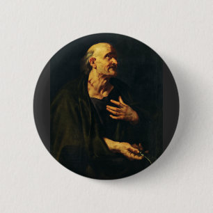 Der Heilige Bartholomäus von Peter Paul Rubens Button