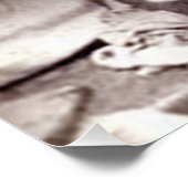 Der Heilige bei der Arbeit. Poster (Ecke)