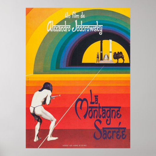 Der Heilige Berg 1973 Alejandro Jodorowsky Französ Poster (Vorne)