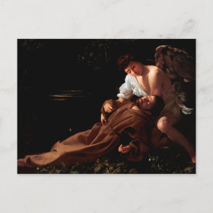 Der heilige Franz von Assisi in Ekstase von Carava Postkarte