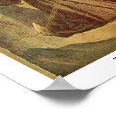 Der Heilige Franziskus empfängt die Stigmata Poster (Ecke)