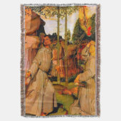 Der Heilige Franziskus von Assisi empfängt Stigmat Decke (Vorderseite Vertikal)