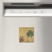Der Heilige Franziskus von Assisi predigt den Vöge Magnet (In Situ (Geschirrspüler))