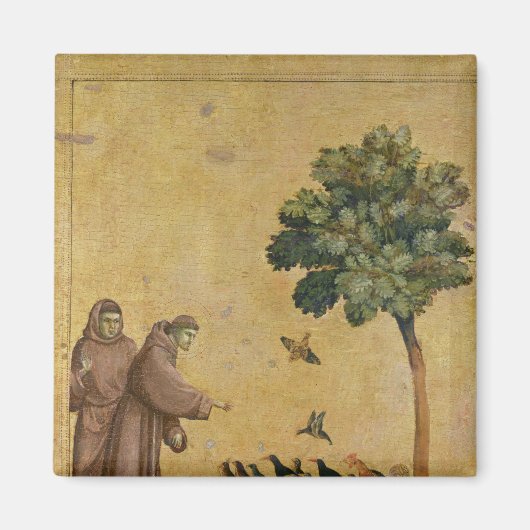 Der Heilige Franziskus von Assisi predigt den Vöge Magnet (Vorne)