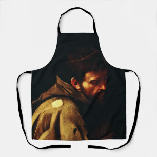 Der Heilige Franziskus von Caravaggio Barock-Meist Schürze