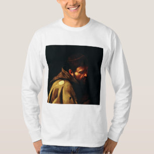Der heilige Franziskus von Caravaggio Barock-Meist T-Shirt