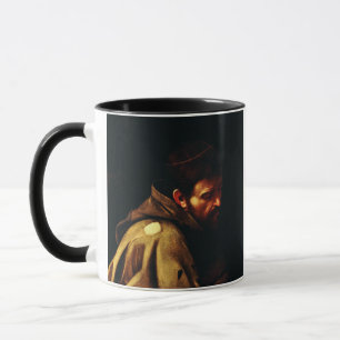 Der heilige Franziskus von Caravaggio Barock-Meist Tasse