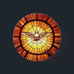 Der Heilige Geist (Bernini) Button<br><div class="desc">Darstellung des Christlichen Heiligen Geistes als Taube, von Gian Lorenzo Bernini, in der Apsis des Petersdom, c. 1660. Das Foto wird auf Dnalor 01 zurückgeführt. Der Heilige Geist, auch bekannt als der Heilige Geist, ist ein Aspekt oder Agent Gottes, mit dem Gott mit dem Volk kommuniziert oder auf ihm handelt....</div>