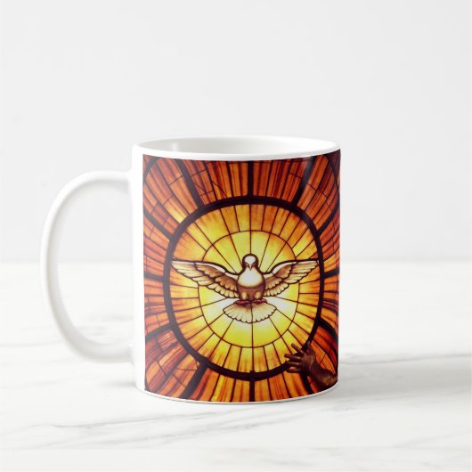 Der Heilige Geist (Bernini) Kaffeetasse (Links)