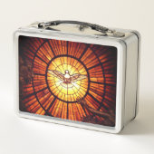 Der Heilige Geist (Bernini) Metall Brotdose (Rückseite)