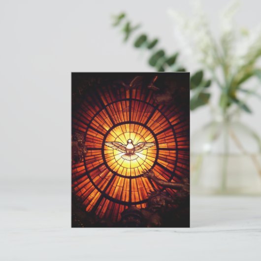 Der Heilige Geist (Bernini) Postkarte (Stehend Vorderseite)