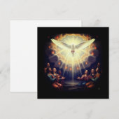 Der Heilige Geist Feiertagskarte (Vorne/Hinten)