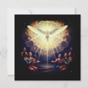 Der Heilige Geist Feiertagskarte