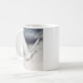 Der heilige Geist in Form einer Taube Kaffeetasse (Vorderseite Links)