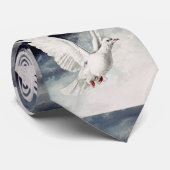 Der heilige Geist in Form einer Taube Krawatte (Gerollt)