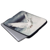 Der heilige Geist in Form einer Taube Laptopschutzhülle (Vorne Knopf)